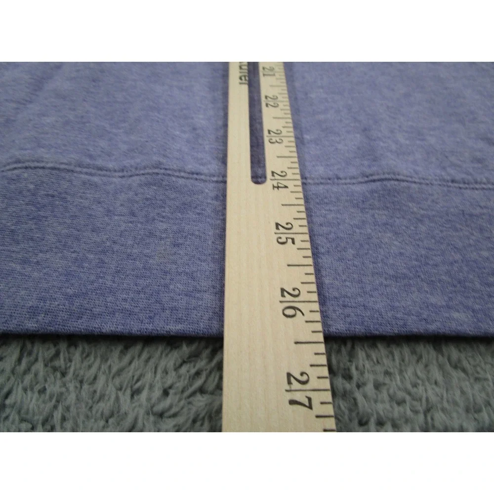 Polo Ralph Lauren Mens Medium Purple Heather Quarter Zip Pullover Sweater M Pony